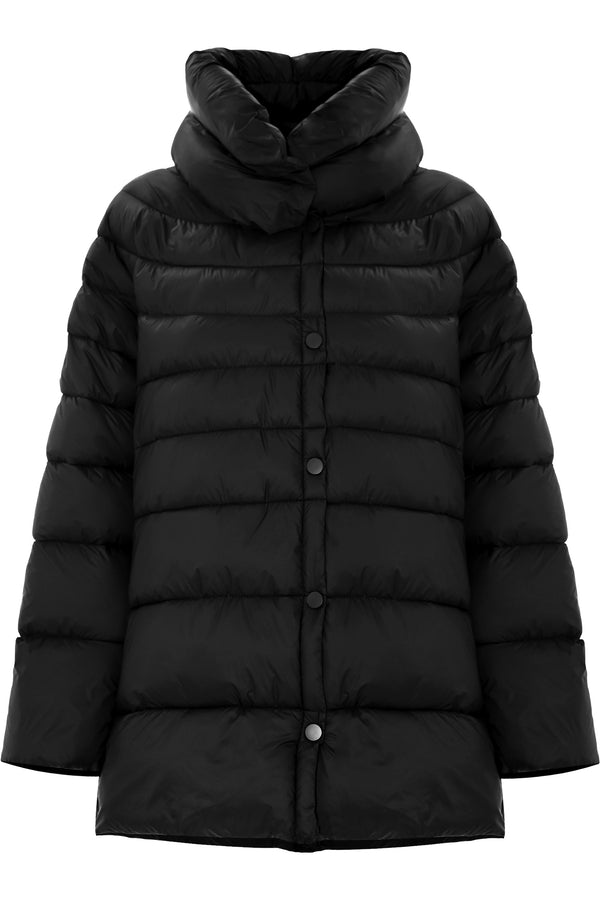 Manteau mi-long large col montant - Manteau PIUMINO ROLANDO
