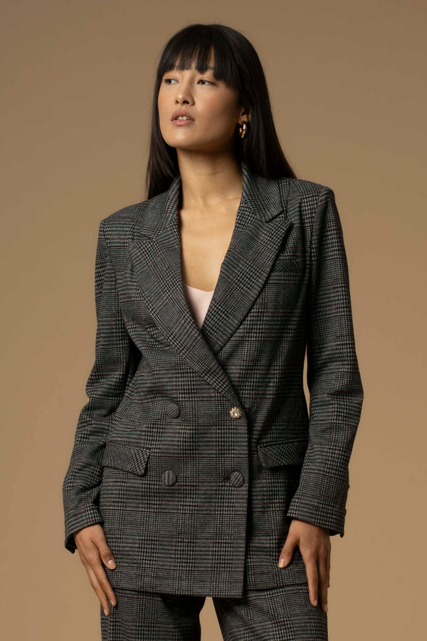 Suave professional blazer style short jacket - Jacket NOAH