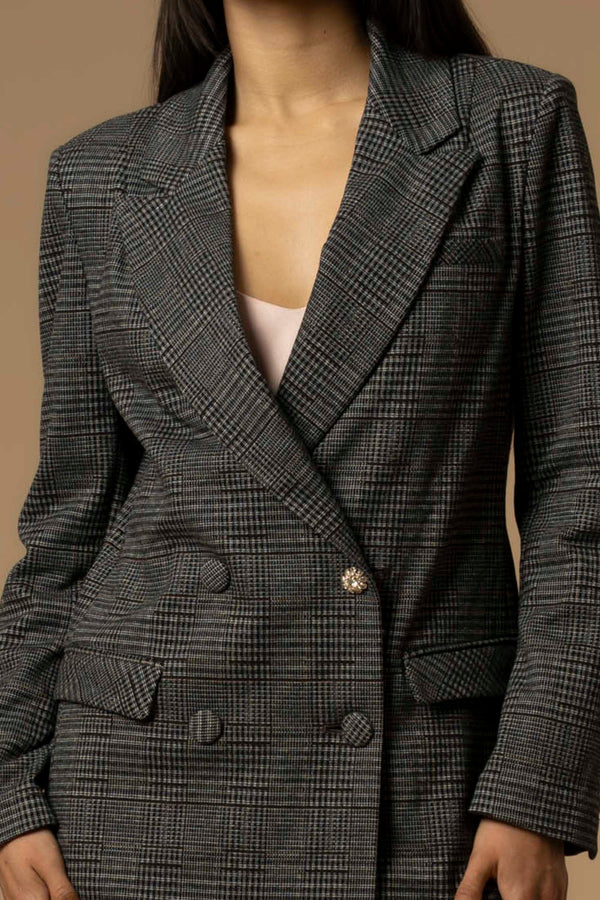 Suave professional blazer style short jacket - Jacket NOAH