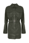 Veste mi-longue manches longues avec ceinture - Veste MADDALENA