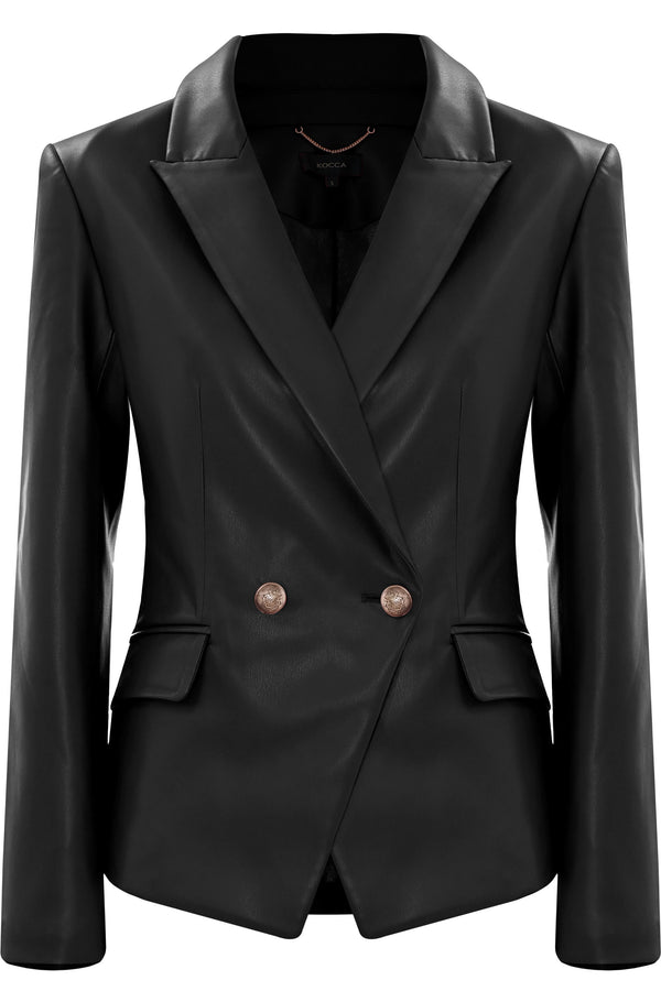Veste courte manches longues col V - Veste MARGARETA