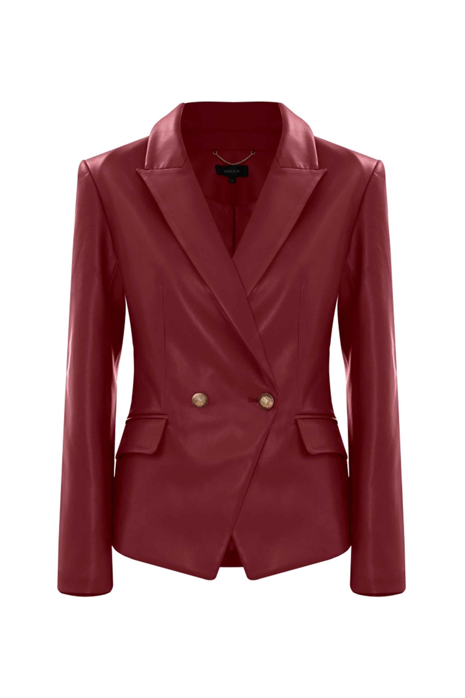 Giacca in ecopelle Giacca Margareta