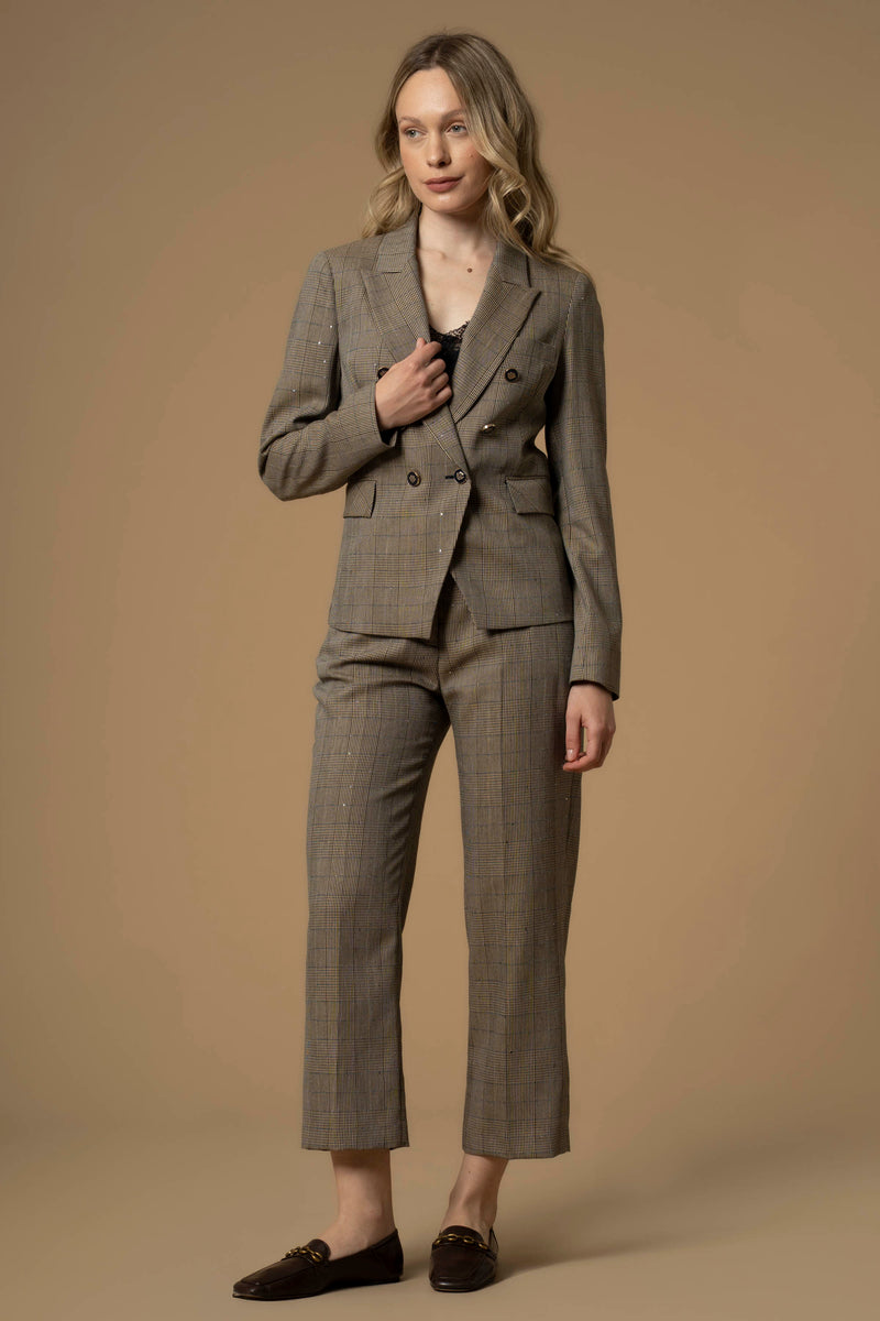 Veste tailleur avec boutons décoratifs - Veste ILYASSA