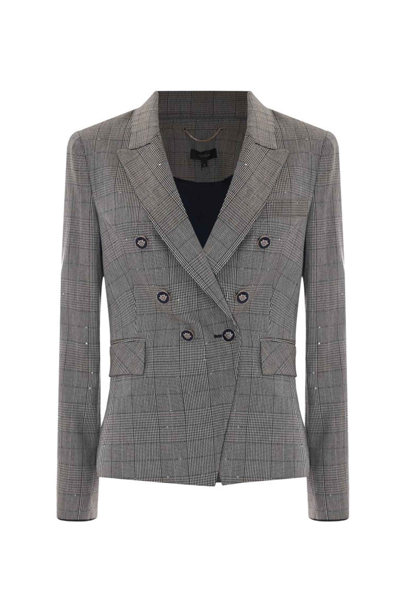 Veste tailleur avec boutons décoratifs - Veste ILYASSA