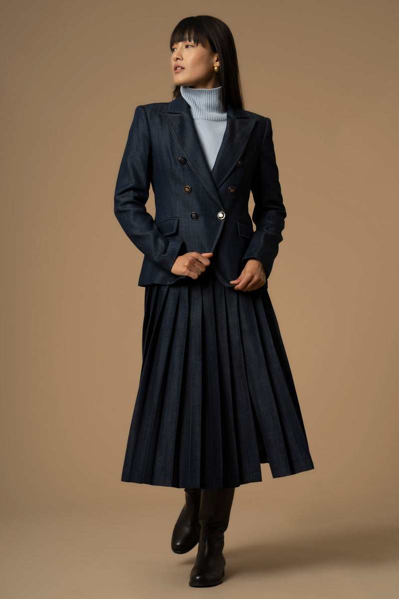 Veste type tailleur style jean - Veste  EMYLE