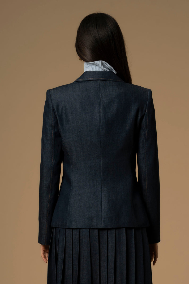 Veste type tailleur style jean - Veste  EMYLE