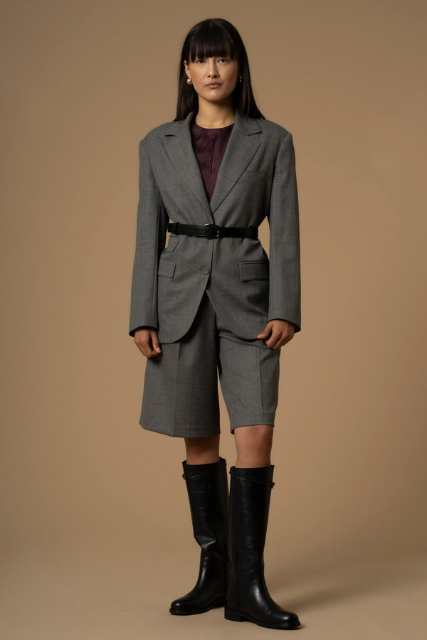 Elegant long blazer style jacket - Jacket EMMANUEL