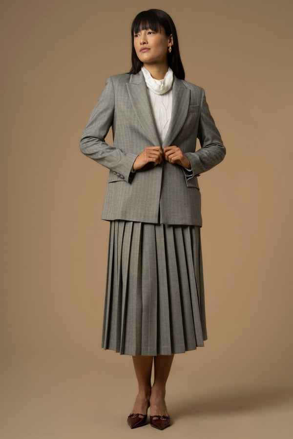Suave sophisticated blazer style jacket - Jacket GISBERTA