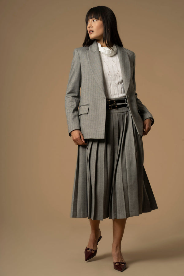 Suave sophisticated blazer style jacket - Jacket GISBERTA