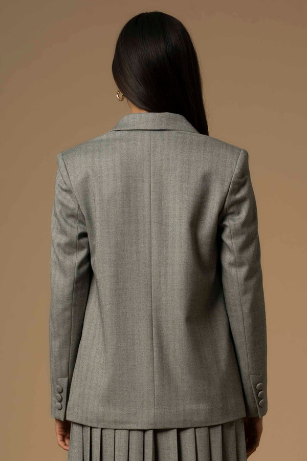 Suave sophisticated blazer style jacket - Jacket GISBERTA