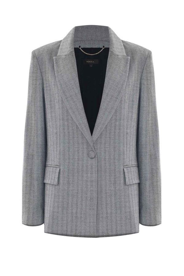 Suave sophisticated blazer style jacket - Jacket GISBERTA