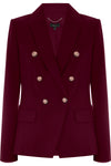 Elegant professional double breasted blazer style jacket - Jacket SAKURA