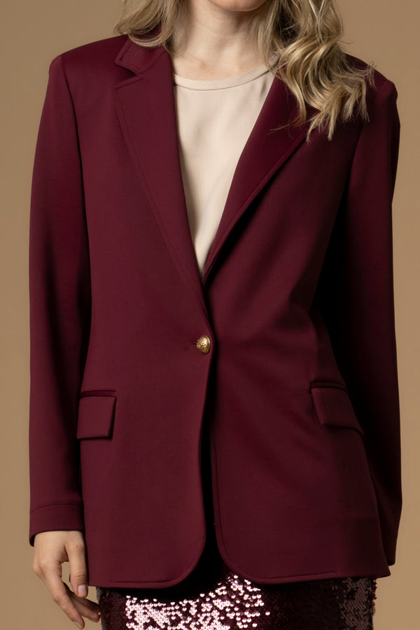 Giacca monopetto fit rilassato - Giacca Emmina