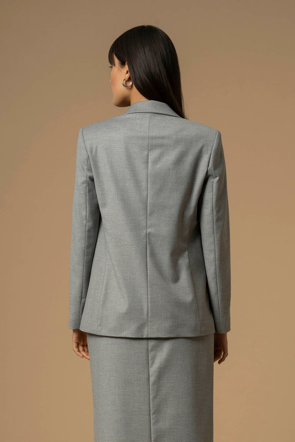 Stylish sinle button blazer style jacket - Jacket AMADRI