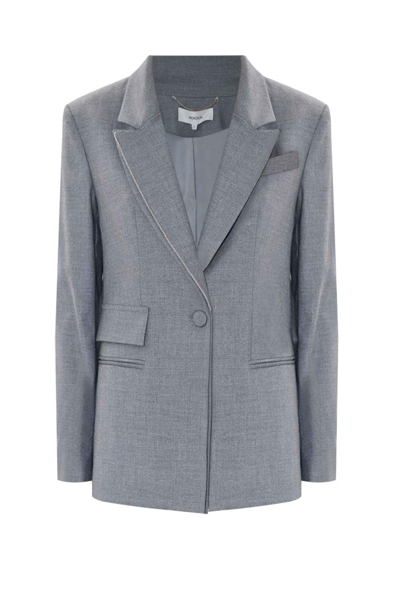 Giacca monopetto con strass - Giacca Amadri