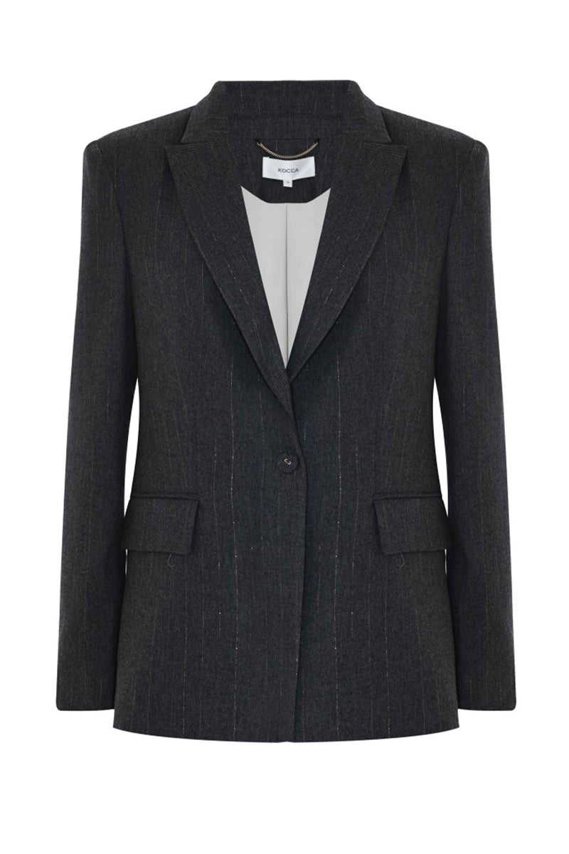 Giacca gessato lurex - Giacca Elvetia