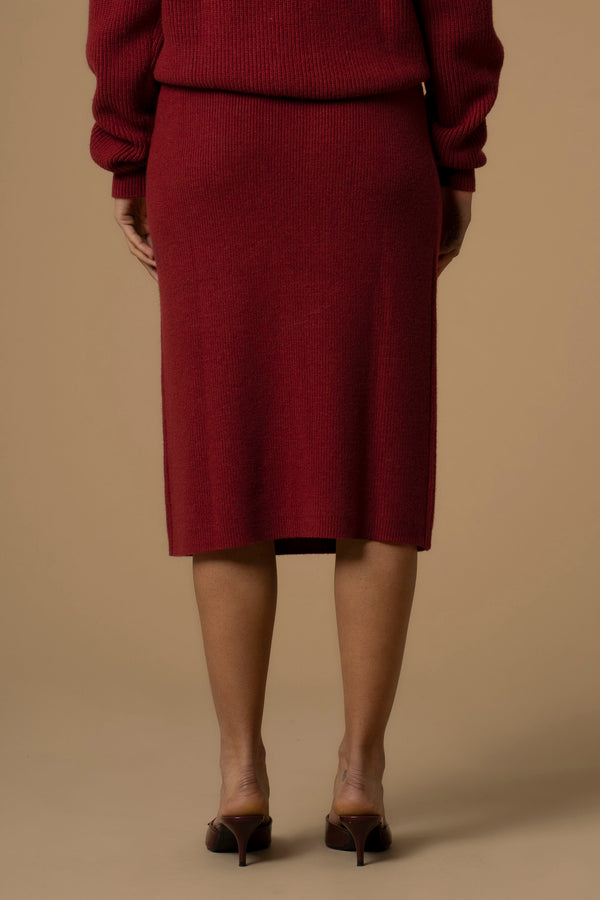 Versatile chic calf length pencil skirt - Skirt Sweater GIOIELLO BACTRA