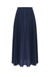 Jupe avec effet plissé longue - Skirt ALEMANNO