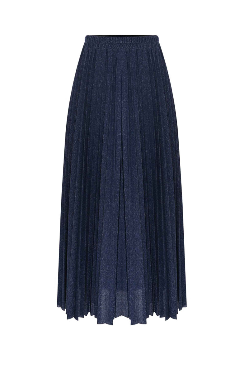 Jupe avec effet plissé longue - Skirt ALEMANNO