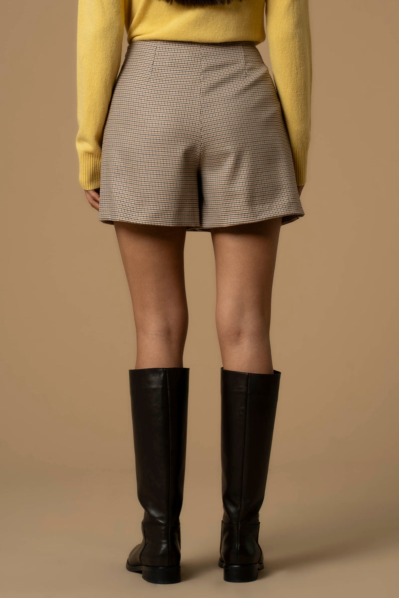 Mini-jupe avec fente coupe droite - Skirt JIMM