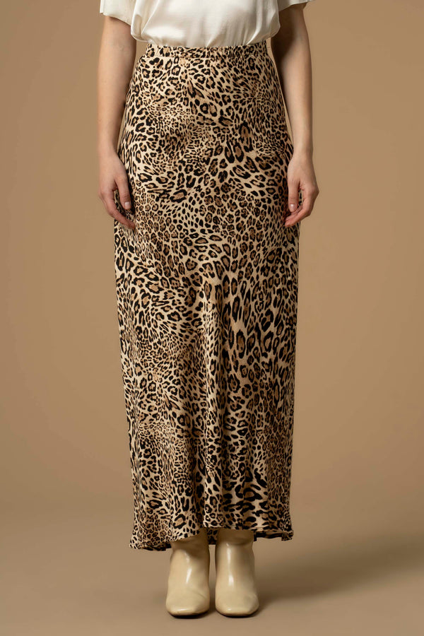 Gonna lunga in fantasia animalier - Gonna Anissia