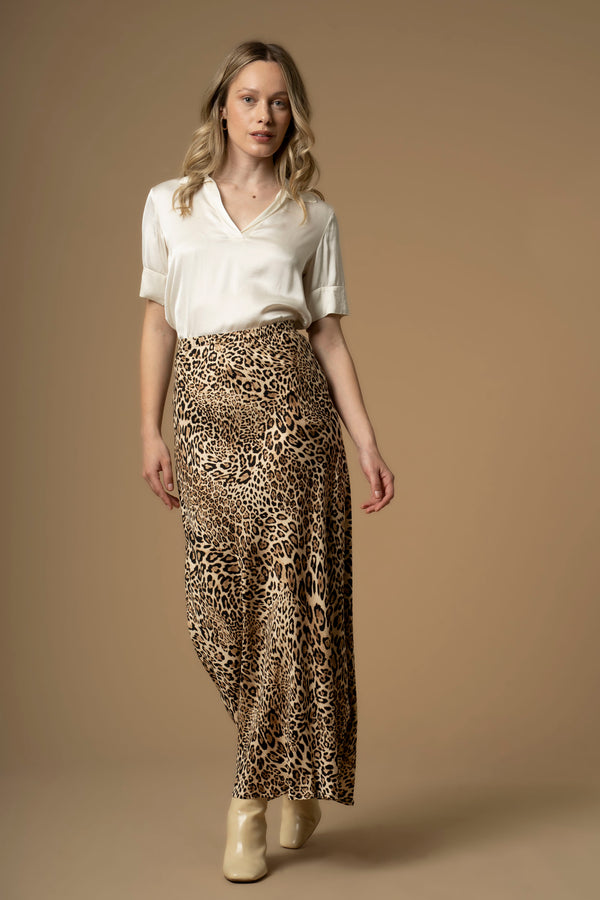 Gonna lunga in fantasia animalier - Gonna Anissia