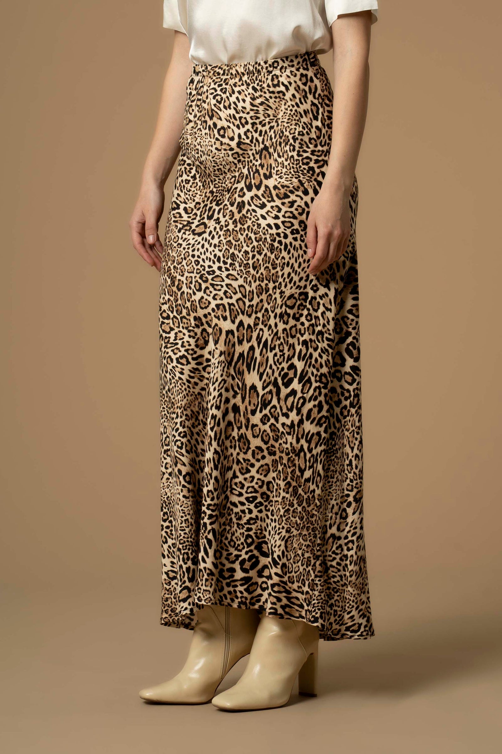 Chic relaxed ankle length pencil style skirt - Skirt ANISSIA | Kocca