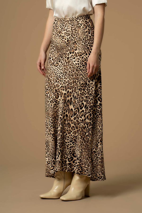 Gonna lunga in fantasia animalier - Gonna Anissia