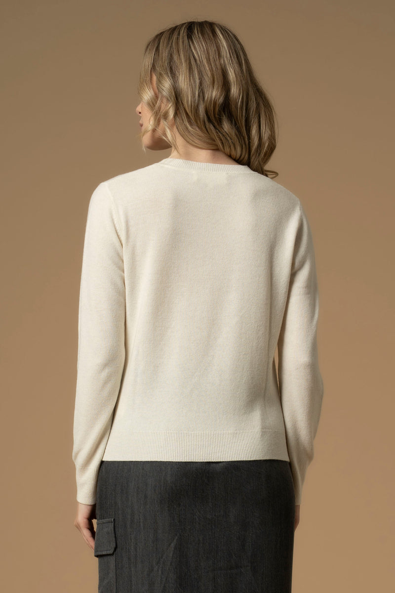 Pull à col rond avec manches longues - Pull  M/L CATTEO