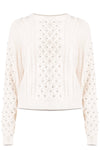 Maglia lavorata con punti luce - Maglia M/L Emiliana