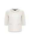Maglia con dettagli in perle - Maglia M/L Anouska