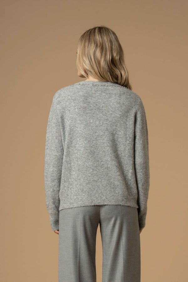 Maglia con strass - Maglia M/L Enimia