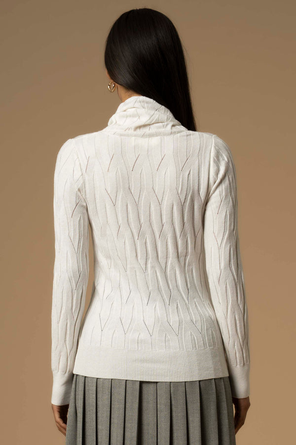 Maglia con collo alto morbido - Maglia M/L Dasio