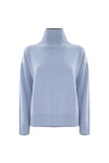 Maglia con collo alto a costine - Maglia M/L Marleen
