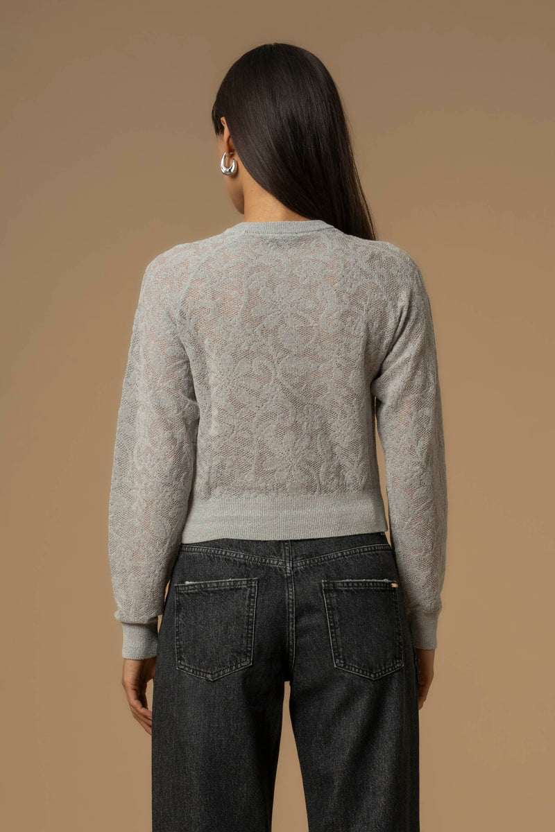 Camiseta encaje floral - Camiseta GIOLE