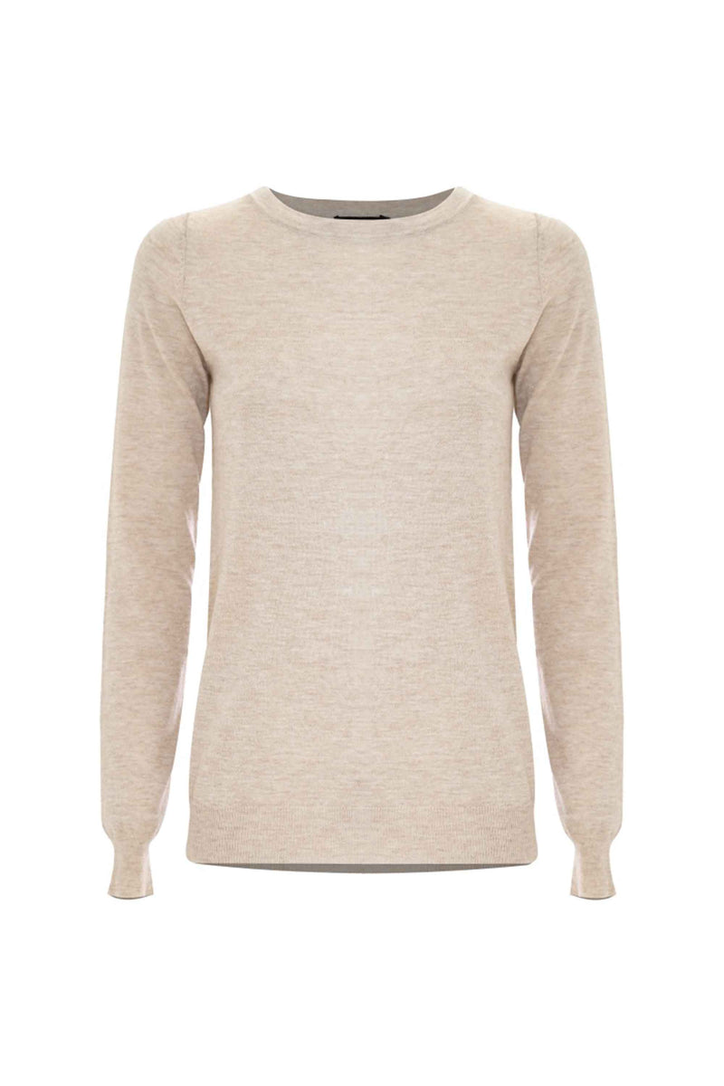 Pull encolure ronde à manches longues - Pull  M/L MARTINE