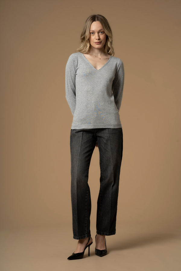 Maglia con bordi a costine - Maglia M/L Massima