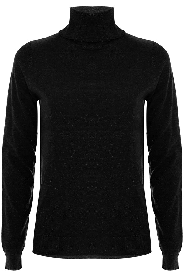 Maglia a collo alto in lurex - Maglia M/L Mauricia