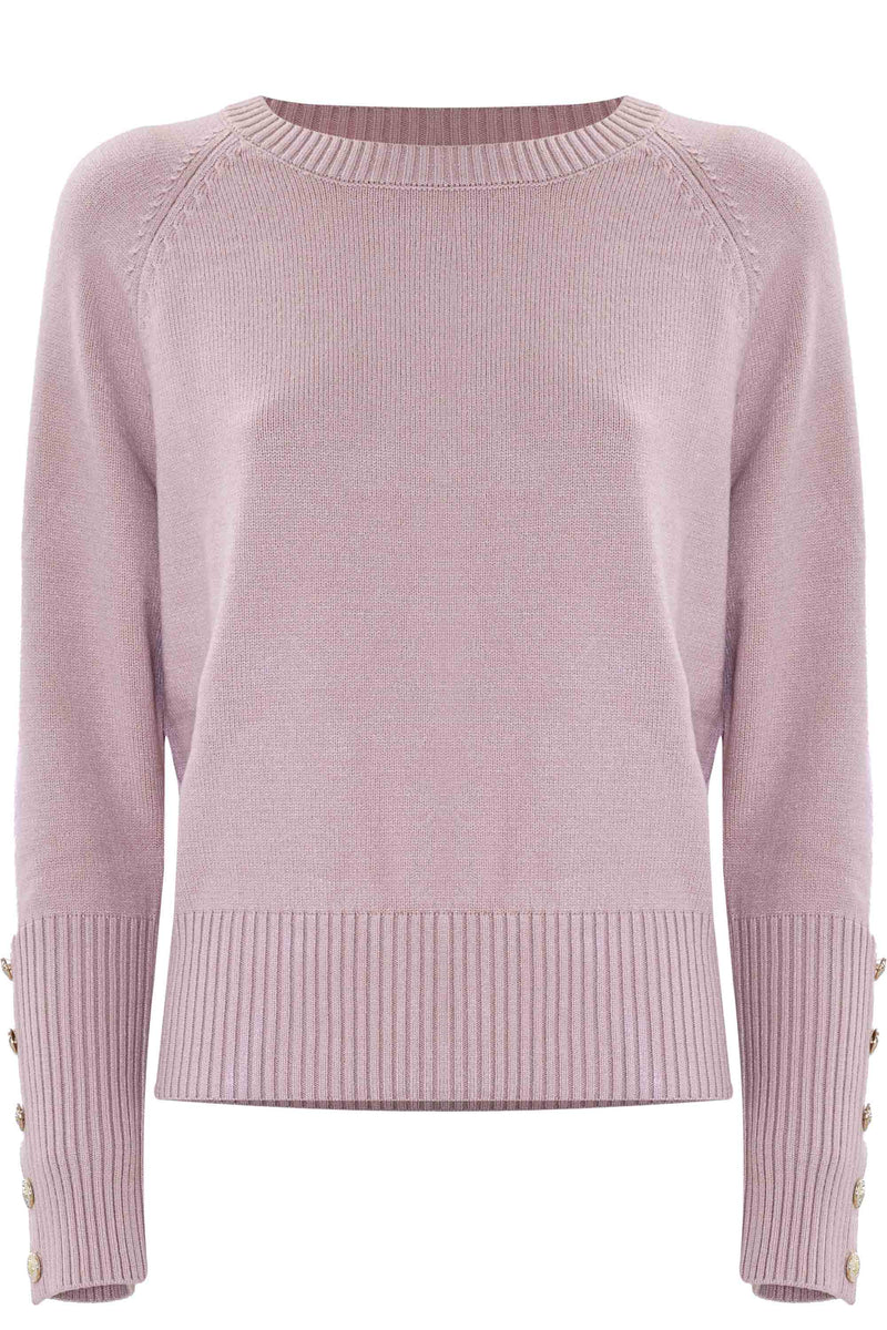 Jersey con detalle botones dorados - Camiseta ARWAN