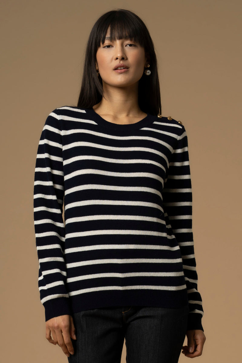 Pull manches extra longues col rond - Pull  M/L BELIZIA