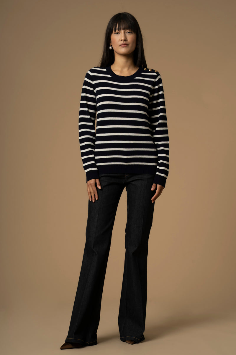 Pull manches extra longues col rond - Pull  M/L BELIZIA