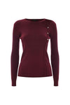 Pull original col ouvert manches longues - Pull  M/L BREDELE