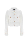 Pull ajouré col chemisier boutonné - Pull  M/L CAMILO
