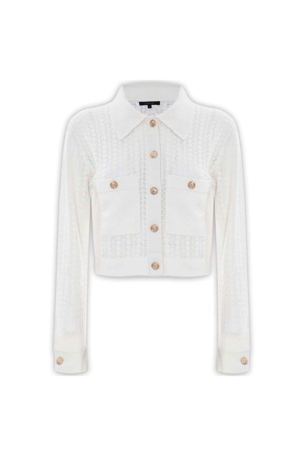 Maglia crop traforata - Maglia M/L Camilo