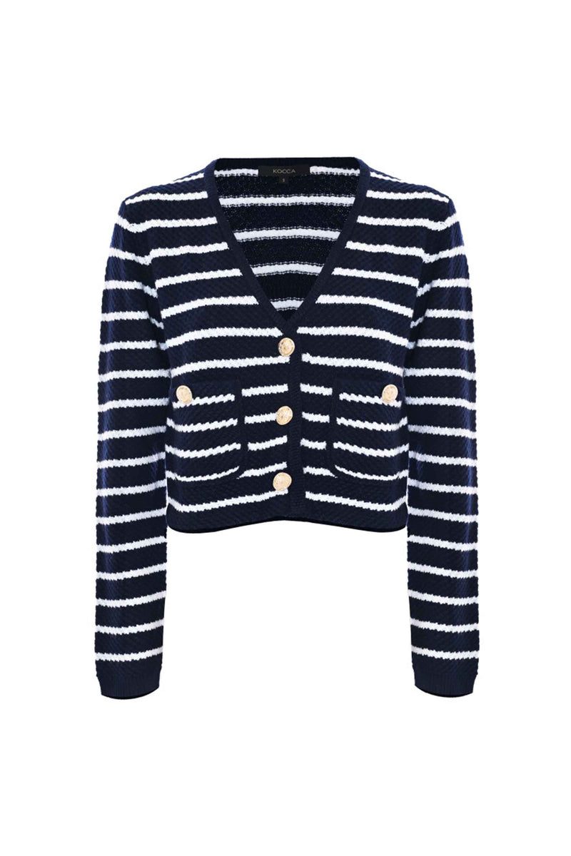 Pull col V avec poches - Pull  M/L CAMLOST
