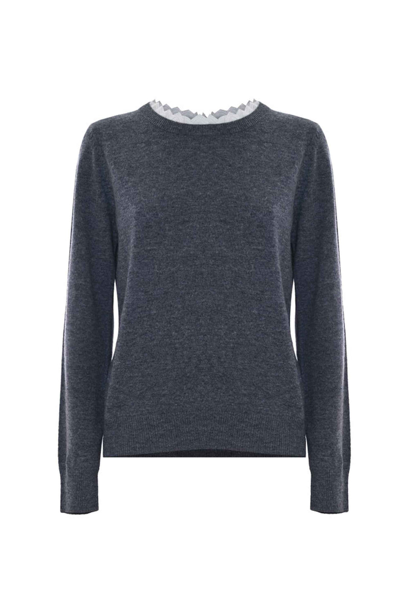 Pull col rond coupe fluide - Pull  M/L MARSHALL