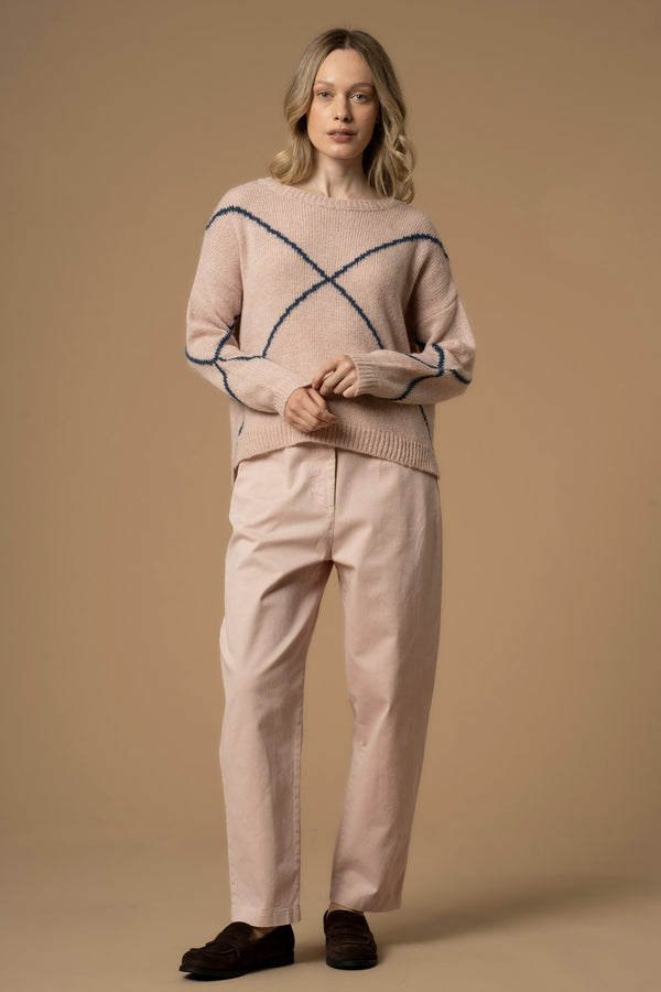 Maglia con motivo a righe - Maglia M/L Aubert