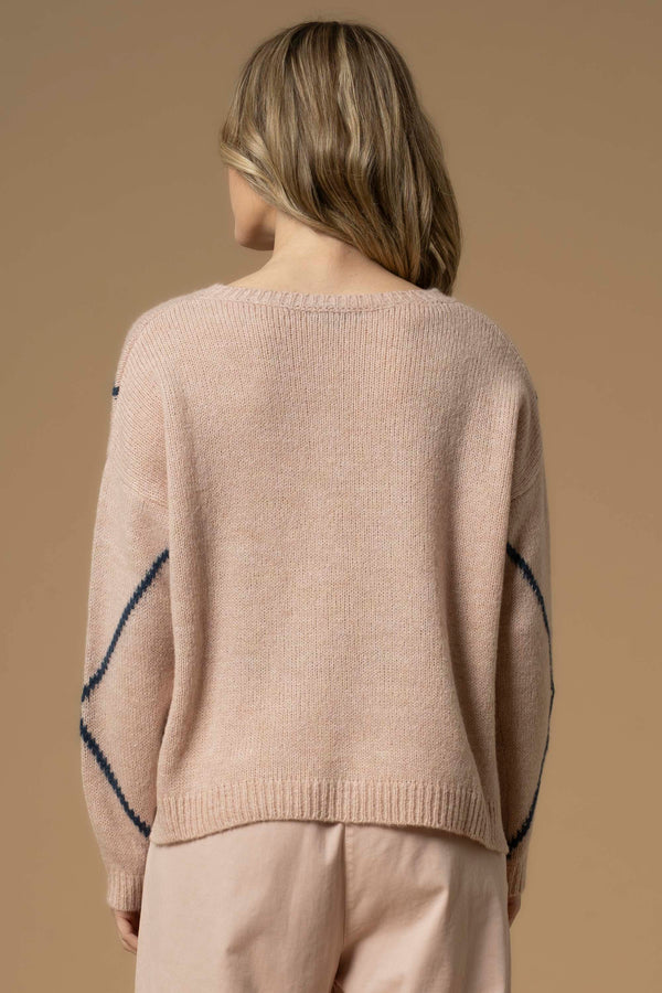 Maglia con motivo a righe - Maglia M/L Aubert