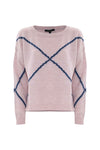 Pull coupe large encolure dégagée - Pull  M/L AUBERT