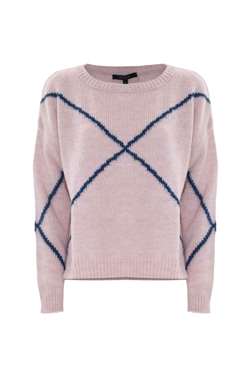 Pull coupe large encolure dégagée - Pull  M/L AUBERT
